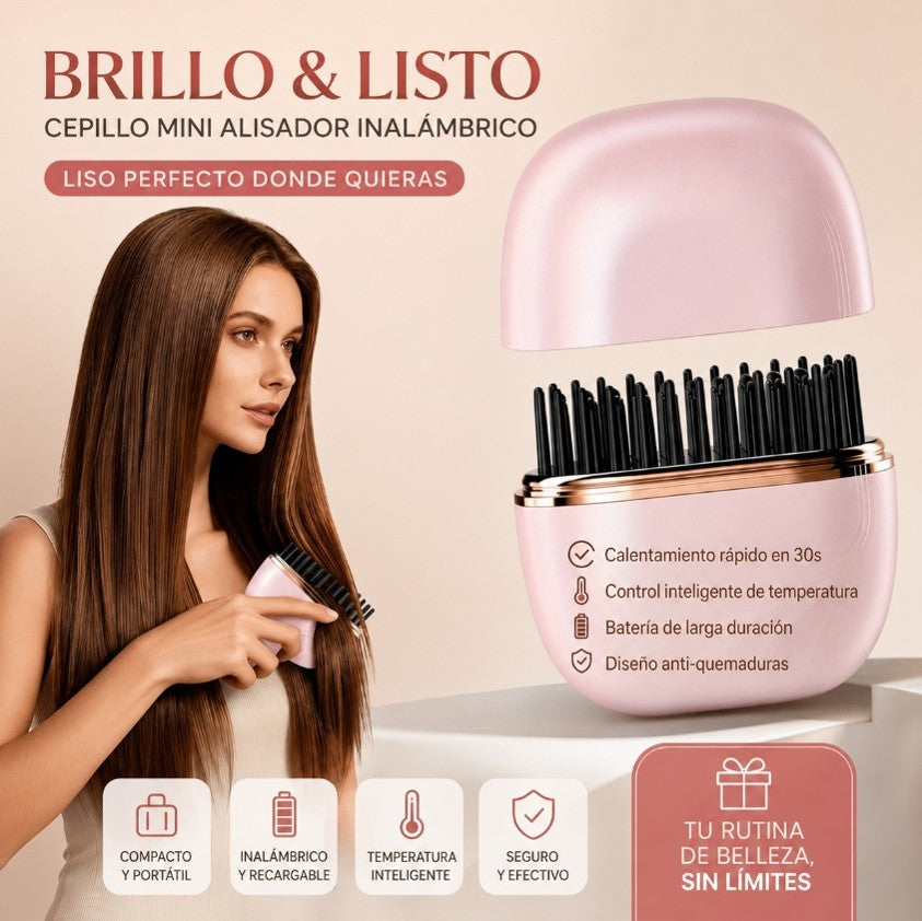 PEINADO ALISADOR ELECTRICO PARA CABELLO